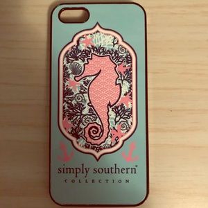 ‼️FINAL PRICE‼️Simply Southern iPhone 5/5s case